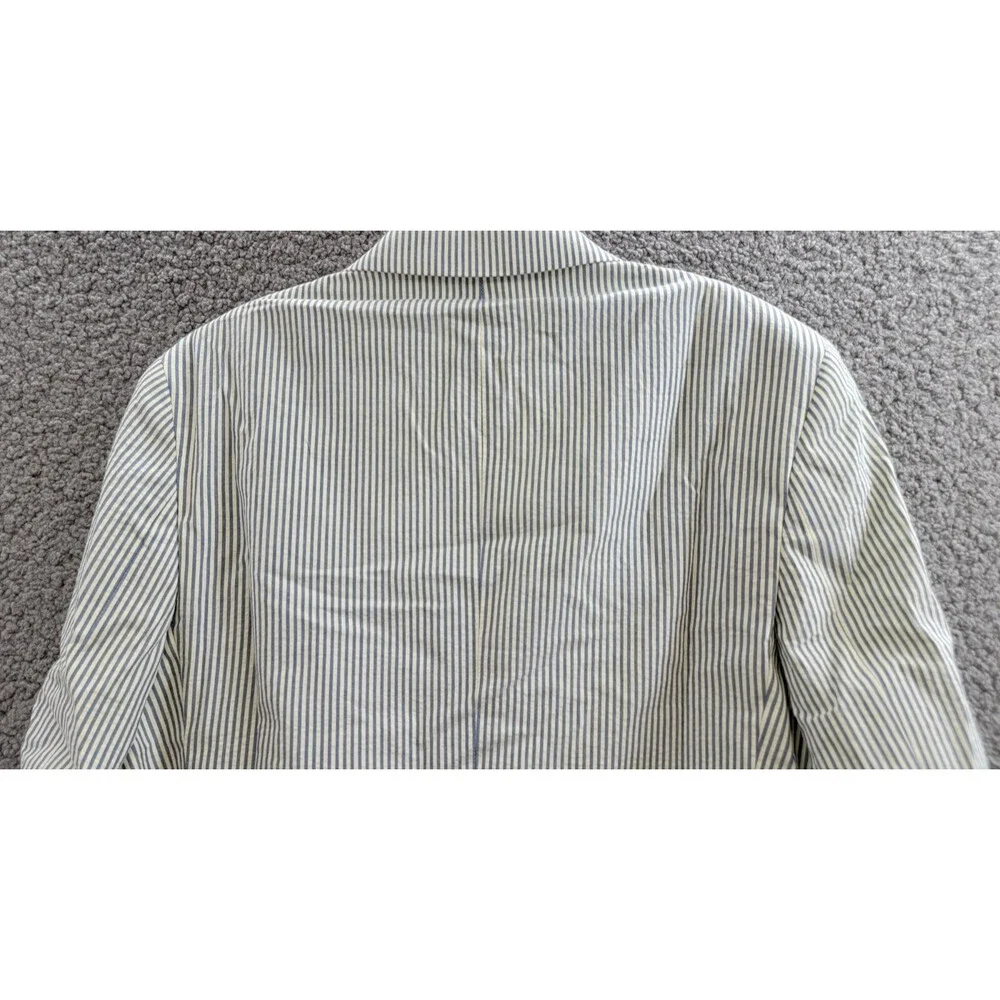 Lauren Ralph Lauren UltraFlex Classic-Fit Seersucker Sport Coat Boys 20R White - Picture 15 of 15